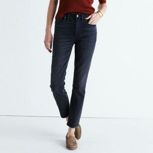 Madewell Cruiser Straight Jean | black | 28